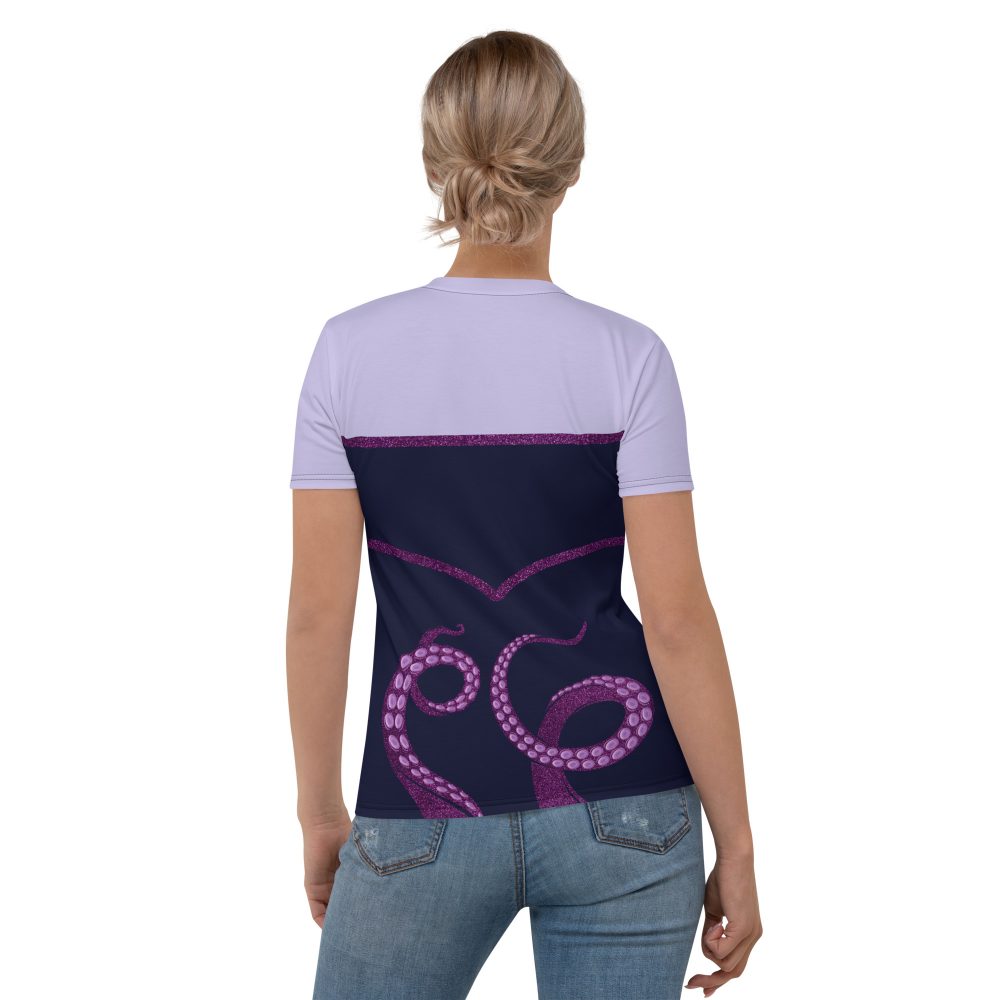 Ursula Costume Sea Witch Octopus Villain Women's T-shirt - Image 4