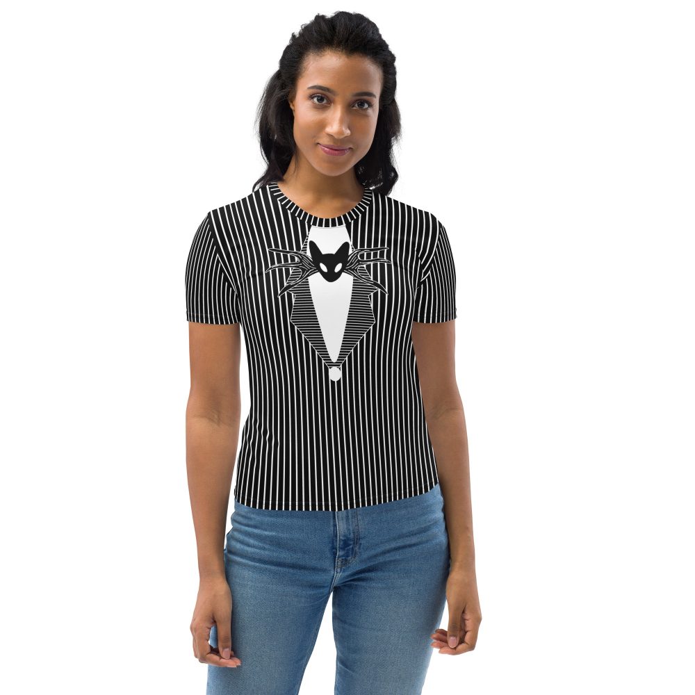 Jack Skellington Nightmare Before Christmas Costume Crop Tee