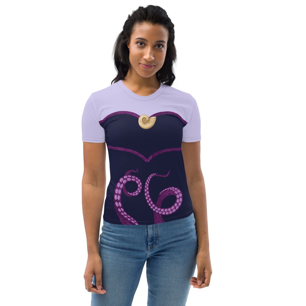 Ursula Costume Sea Witch Octopus Villain Women's T-shirt - Image 3