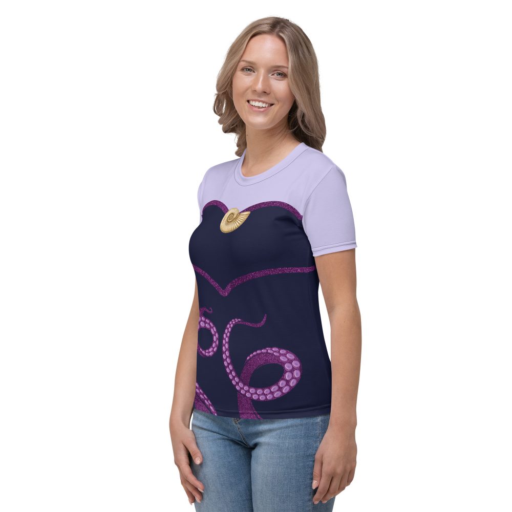 Ursula Costume Sea Witch Octopus Villain Women's T-shirt - Image 5