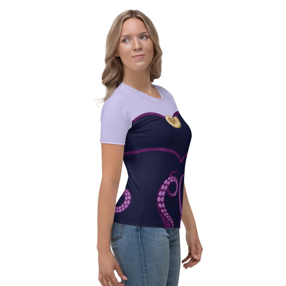 Ursula Costume Sea Witch Octopus Villain Women's T-shirt - Image 6