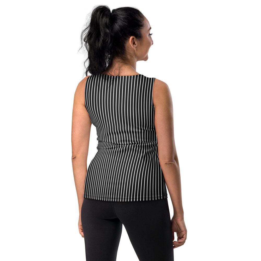 Jack Skellington Nightmare Before Christmas Costume Tank Top - Image 7