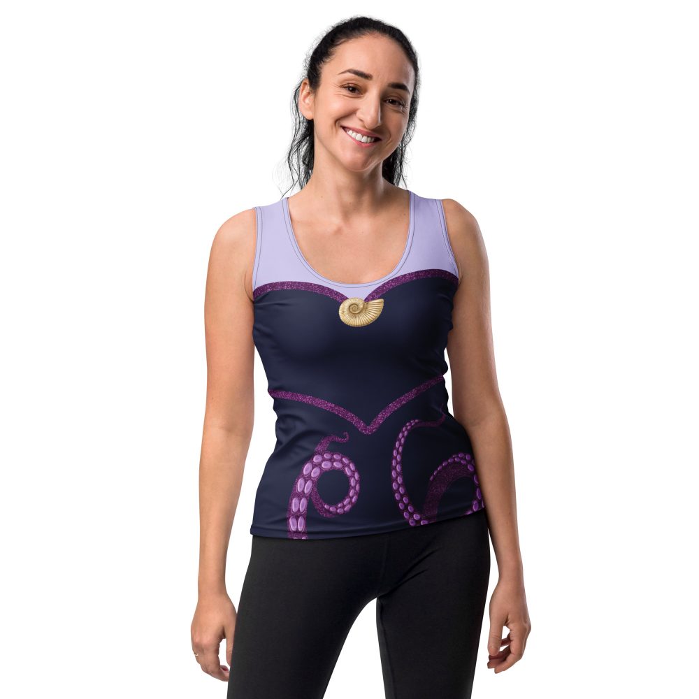 Ursula Costume Sea Witch Octopus Villain Tank Top - Image 3