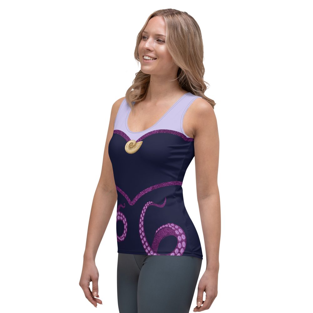 Ursula Costume Sea Witch Octopus Villain Tank Top - Image 6