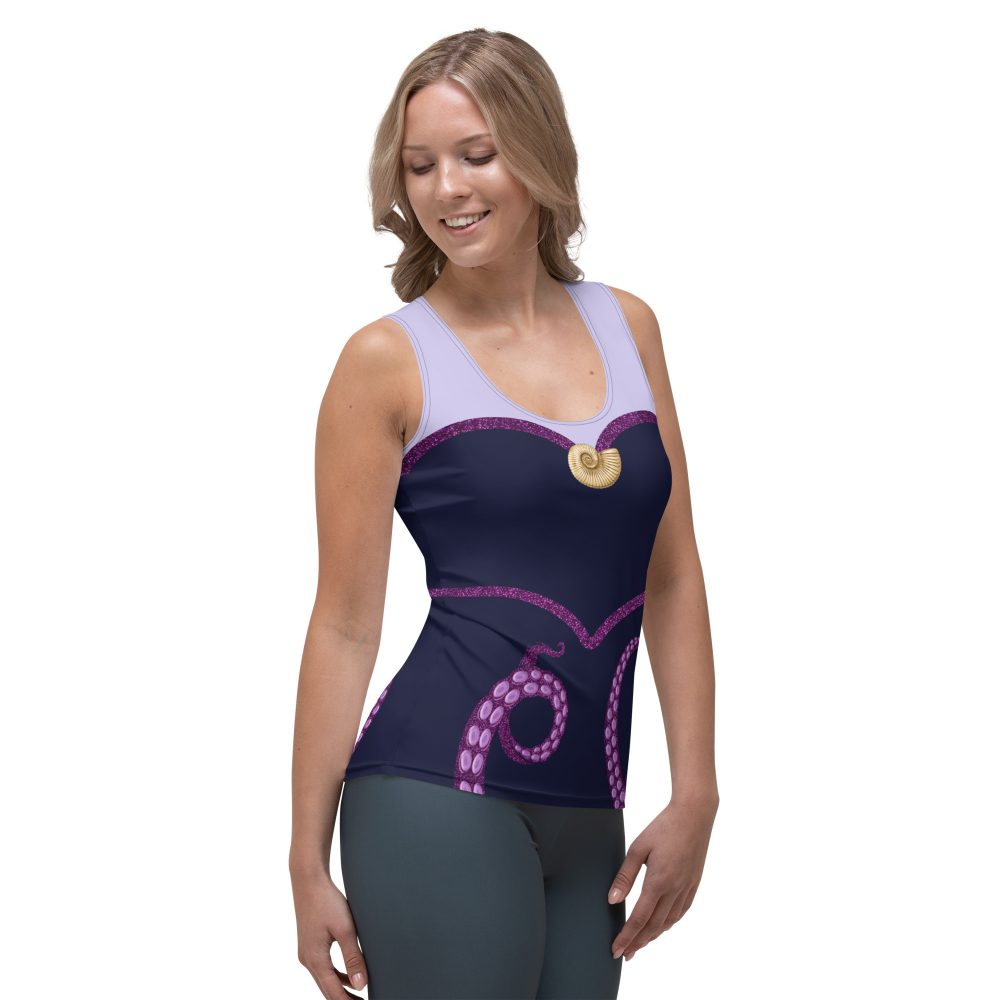 Ursula Costume Sea Witch Octopus Villain Tank Top - Image 7
