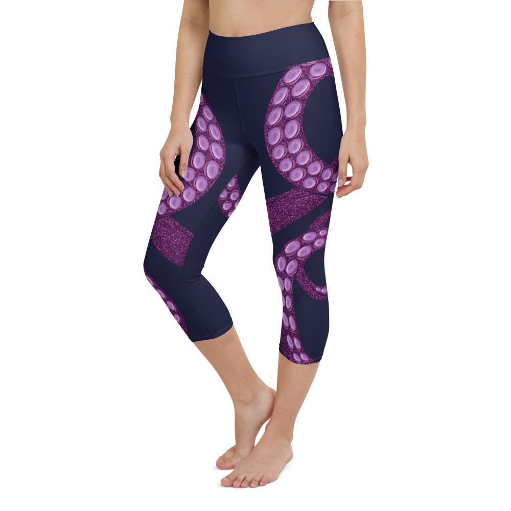 Ursula Costume Sea Witch Octopus Villain Yoga Capri Leggings - Image 7