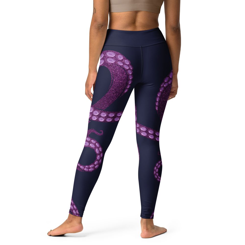 Ursula Costume Sea Witch Octopus Villain Yoga Leggings - Image 2