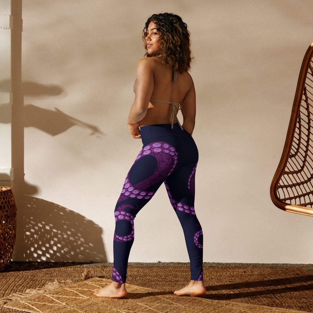 Ursula Costume Sea Witch Octopus Villain Yoga Leggings - Image 7