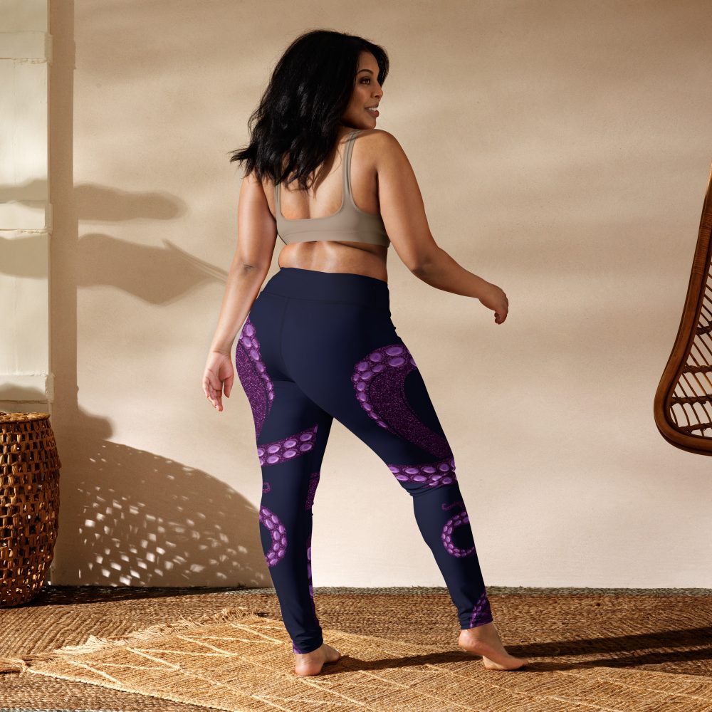 Ursula Costume Sea Witch Octopus Villain Yoga Leggings - Image 8