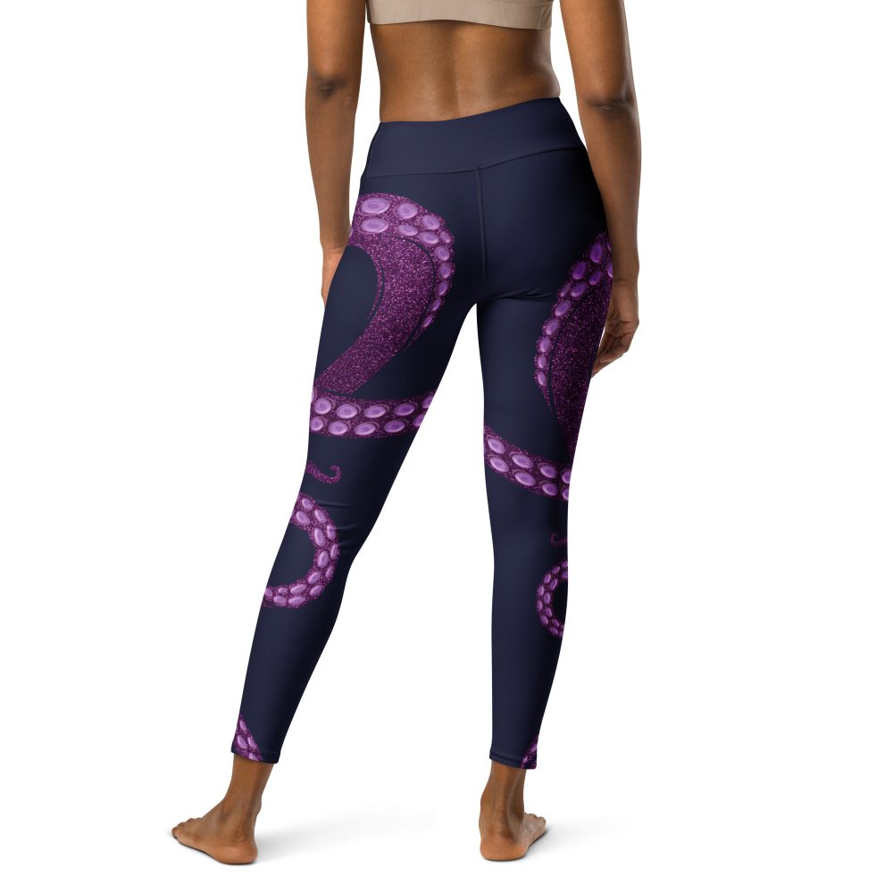 Ursula Costume Sea Witch Octopus Villain Yoga Leggings - Image 9