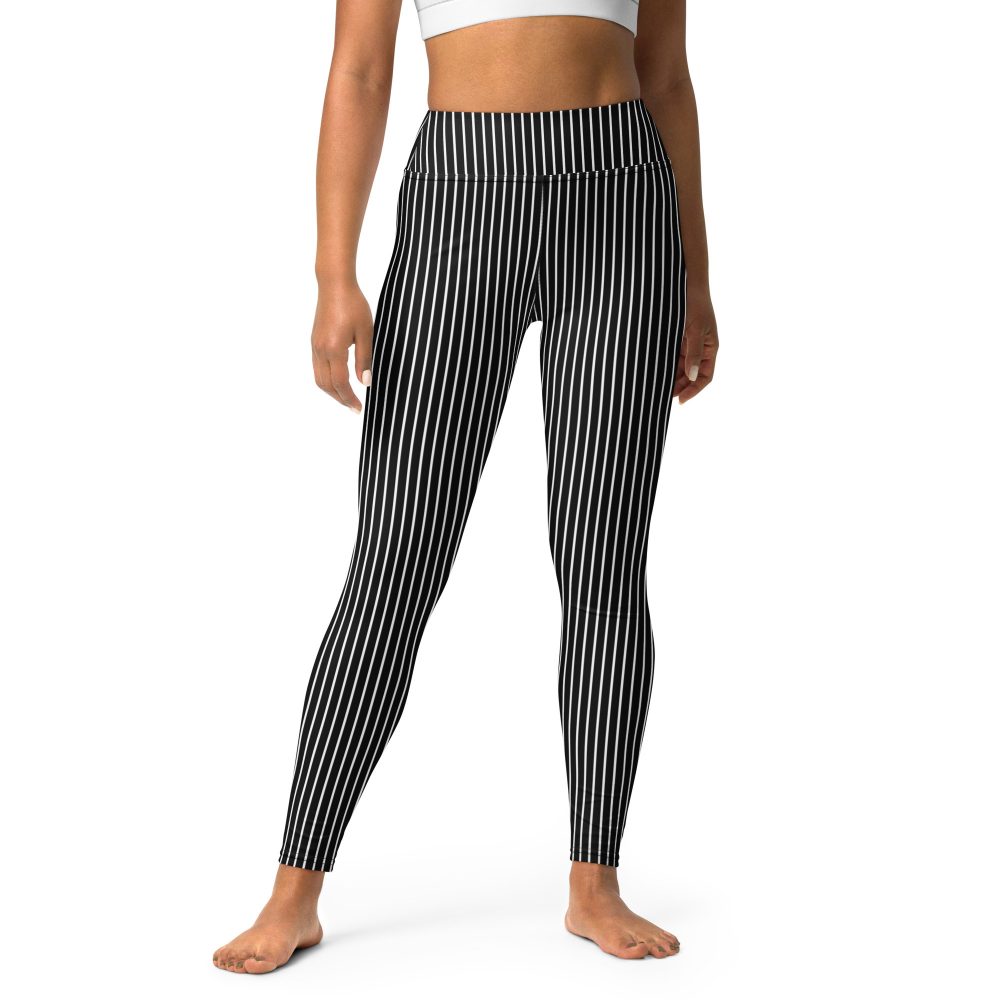 Jack Skellington Nightmare Before Christmas Costume Yoga Leggings - Image 4