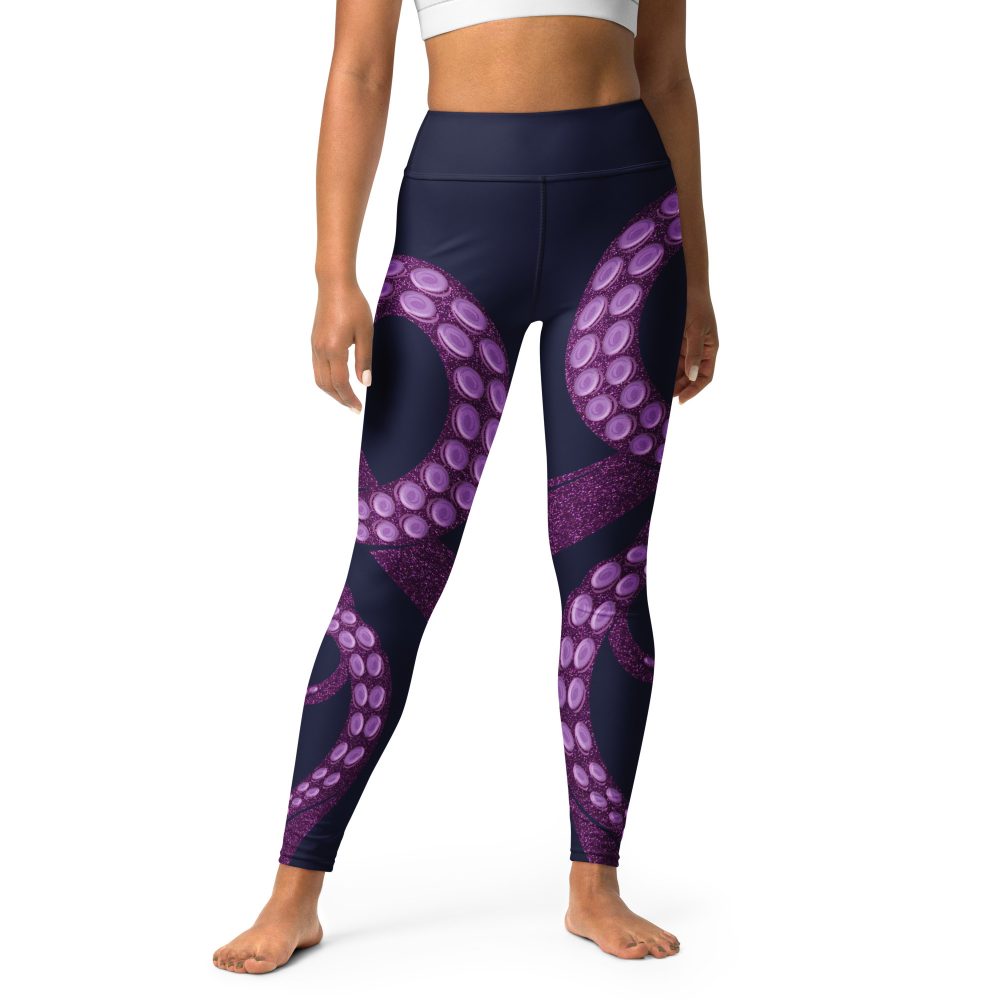 Ursula Costume Sea Witch Octopus Villain Yoga Leggings - Image 3