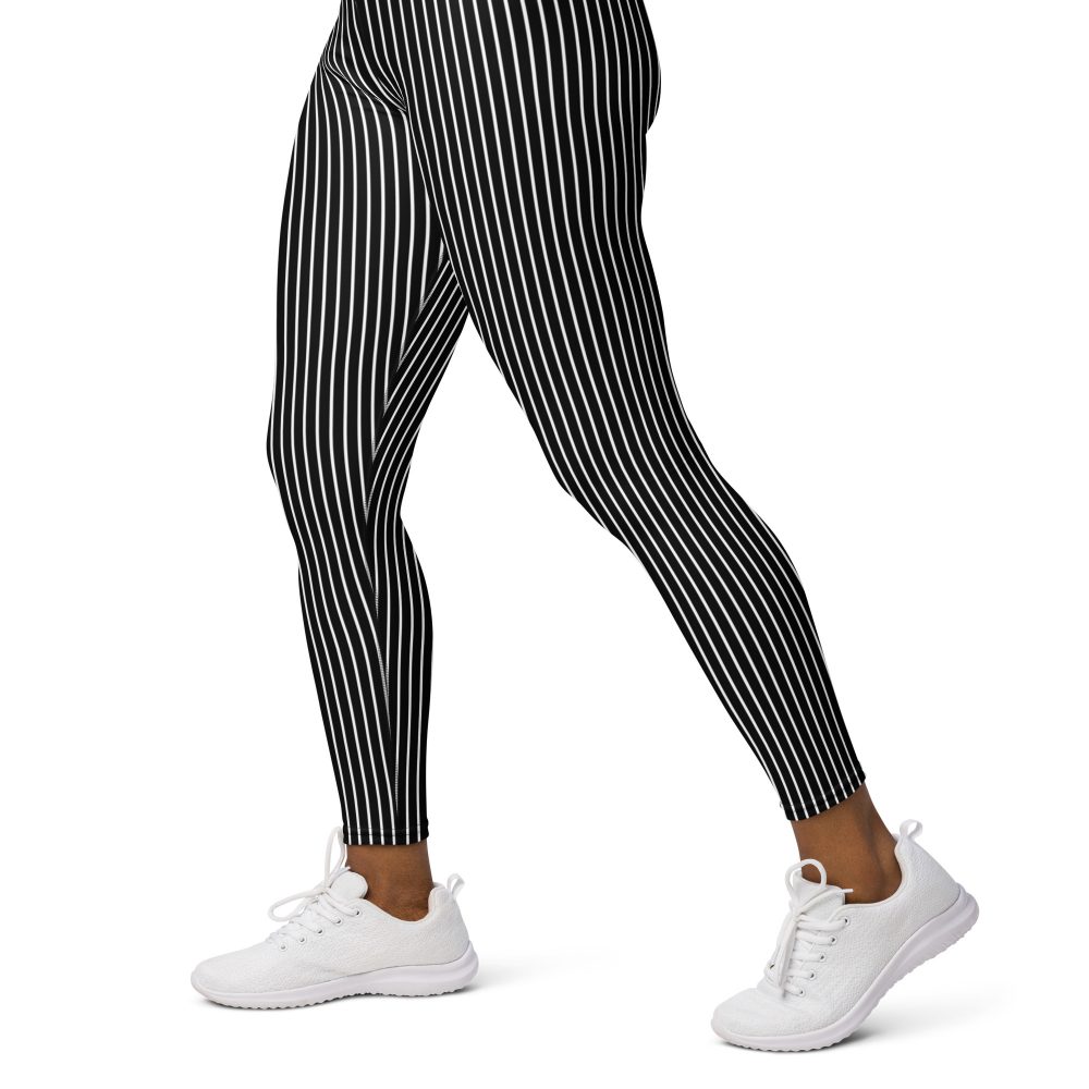 Jack Skellington Nightmare Before Christmas Costume Yoga Leggings - Image 2