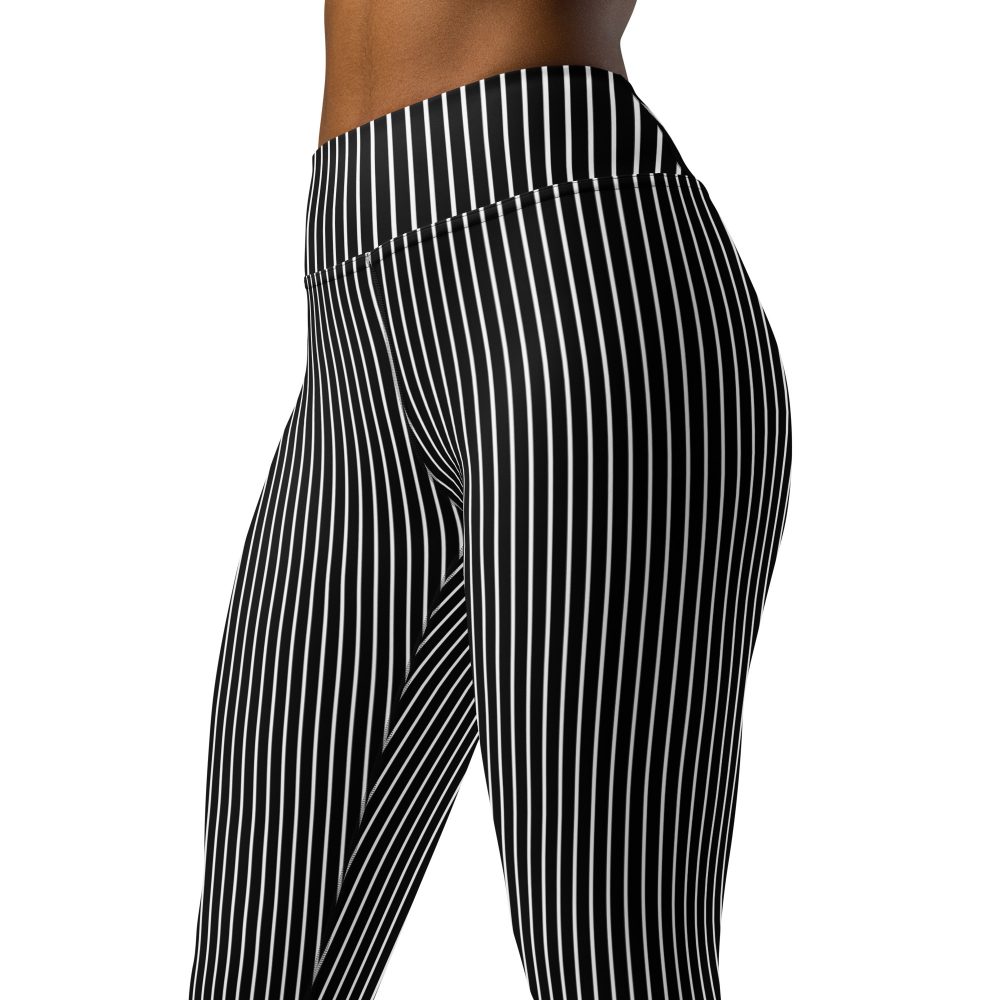 Jack Skellington Nightmare Before Christmas Costume Yoga Leggings - Image 3