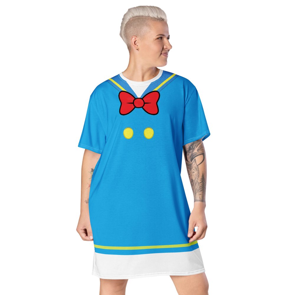 Sailor Dress Donald Duck Halloween Costume T-shirt dress - Image 5