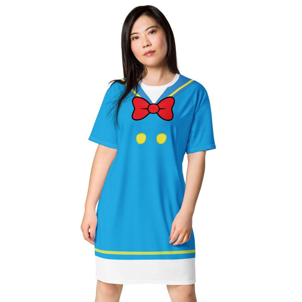 Sailor Dress Donald Duck Halloween Costume T-shirt dress - Image 6