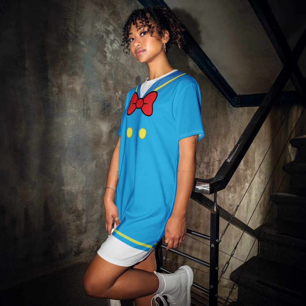 Sailor Dress Donald Duck Halloween Costume T-shirt dress - Image 7