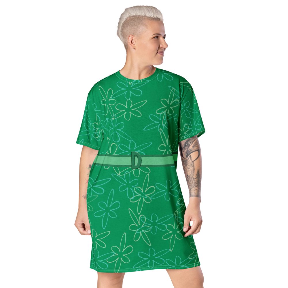 Disgust Costume 2XS – 6XL Halloween Cosplay T-shirt dress - Image 6