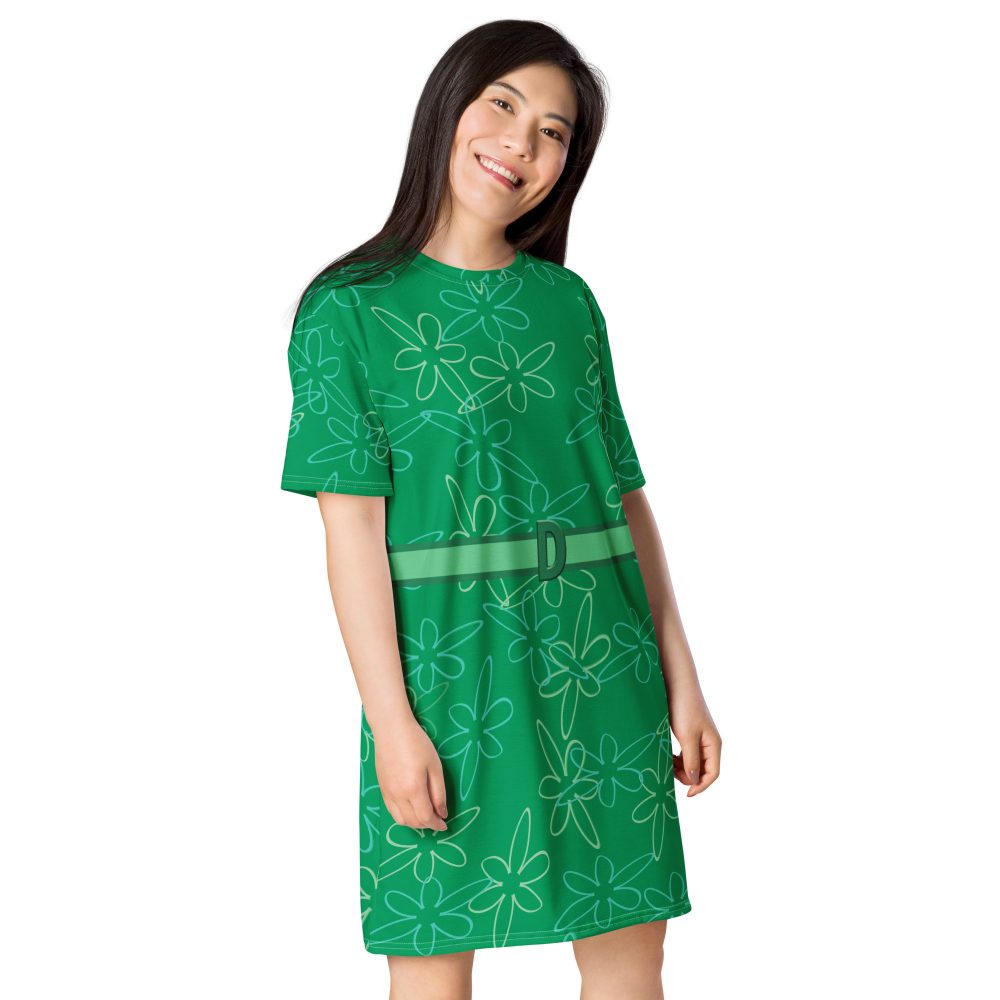 Disgust Costume 2XS – 6XL Halloween Cosplay T-shirt dress - Image 3