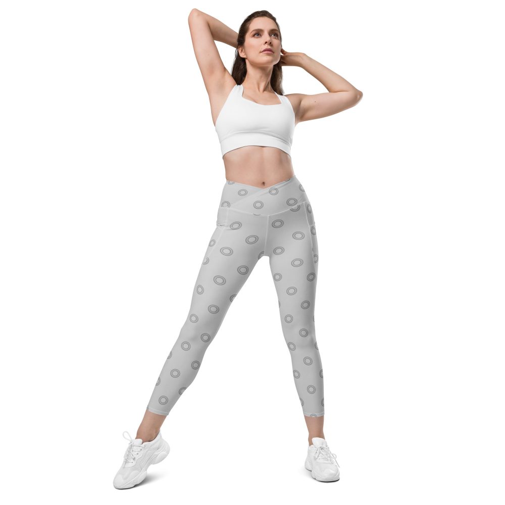 Baby Boo Monster Halloween Cosplay Costume Crossover leggings with pockets - Image 4
