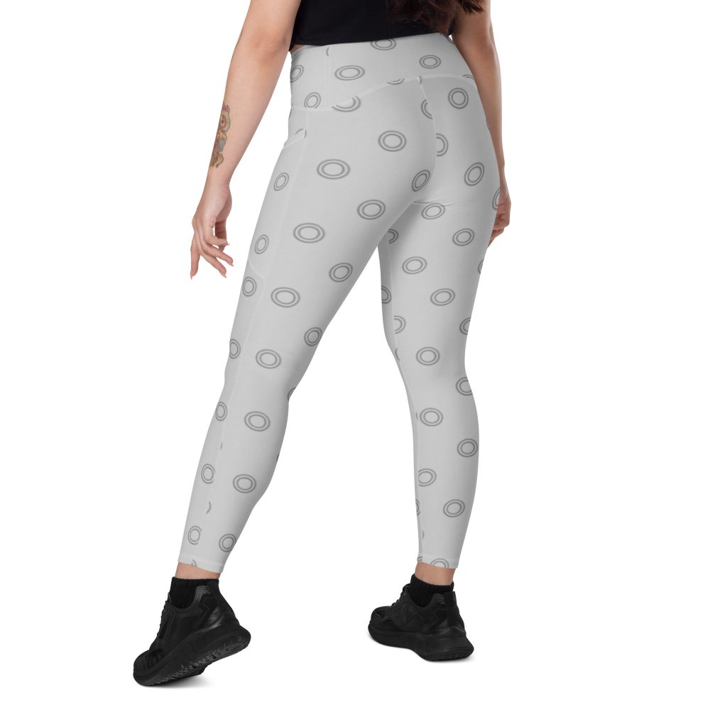 Baby Boo Monster Halloween Cosplay Costume Crossover leggings with pockets - Image 9