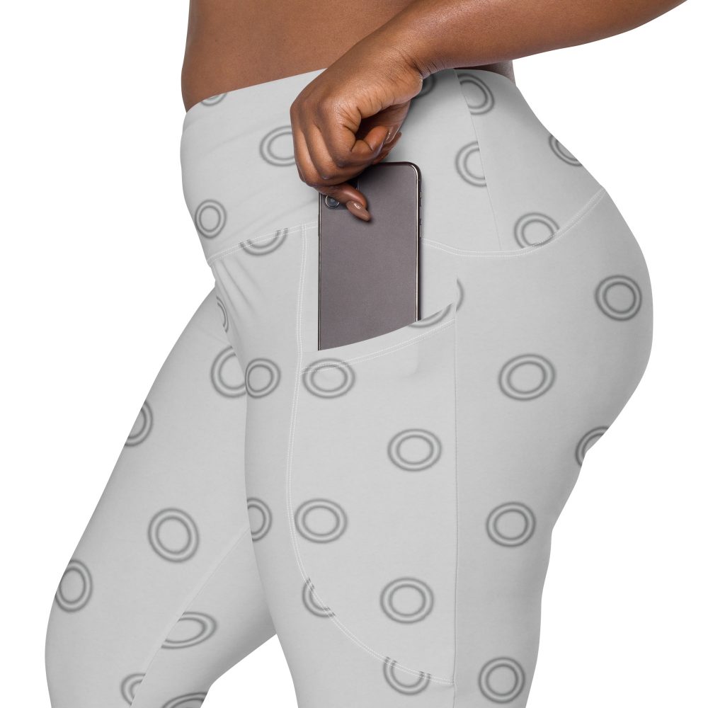 Baby Boo Monster Halloween Cosplay Costume Crossover leggings with pockets - Image 2