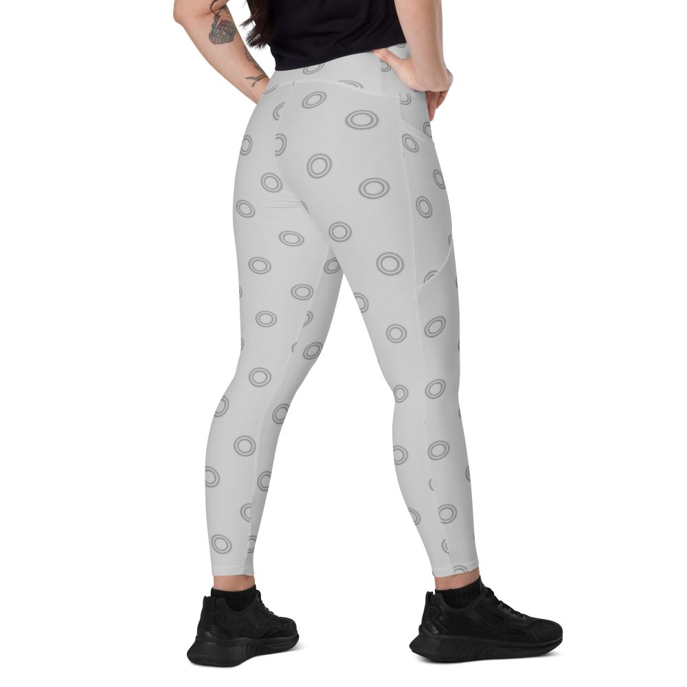 Baby Boo Monster Halloween Cosplay Costume Crossover leggings with pockets - Image 6